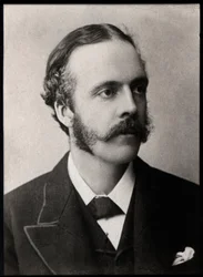 Portrait de Lord Arthur James Balfour (1848-1930), homme politique et homme d